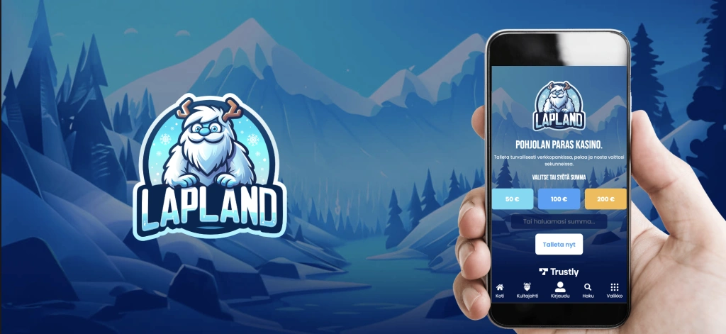 Lapland Casino-sovelluksen kuvakaappaus
